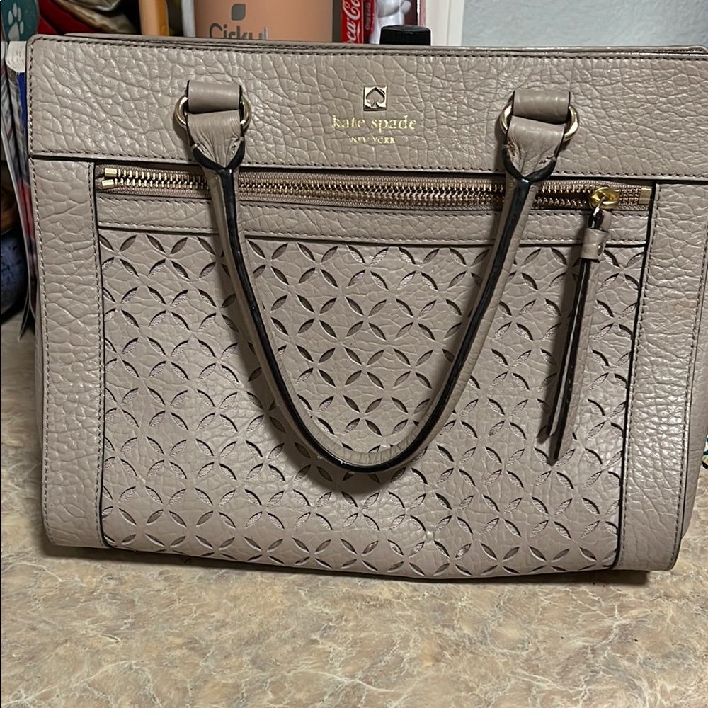 Kate Spade Beige Tote Bag